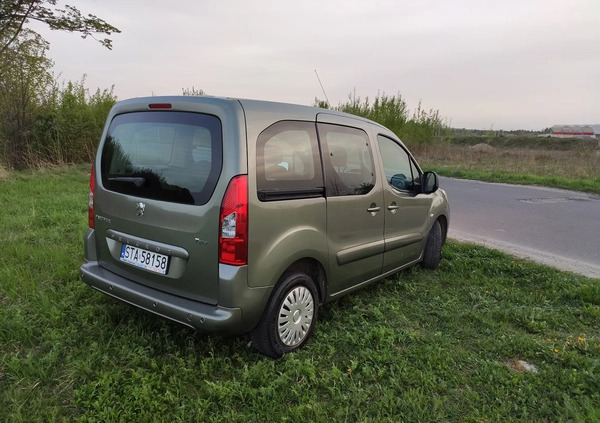 Peugeot Partner cena 19500 przebieg: 199500, rok produkcji 2009 z Tarnogród małe 79